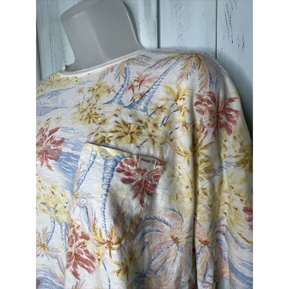 BILLABONG WRANGLER WESTERN SHORES OVERSIZED RELAXED POCKET T-SHIRT BEACH PALM S - Picture 5 of 15